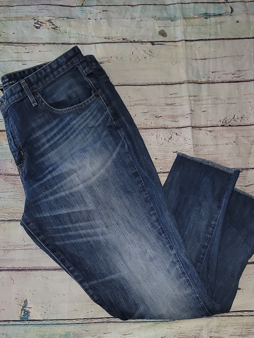 Massismo Boyfriend Crop Jeans